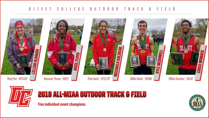 Seven student-athletes named to 2019 All-MIAA Outdoor Track and Field teams