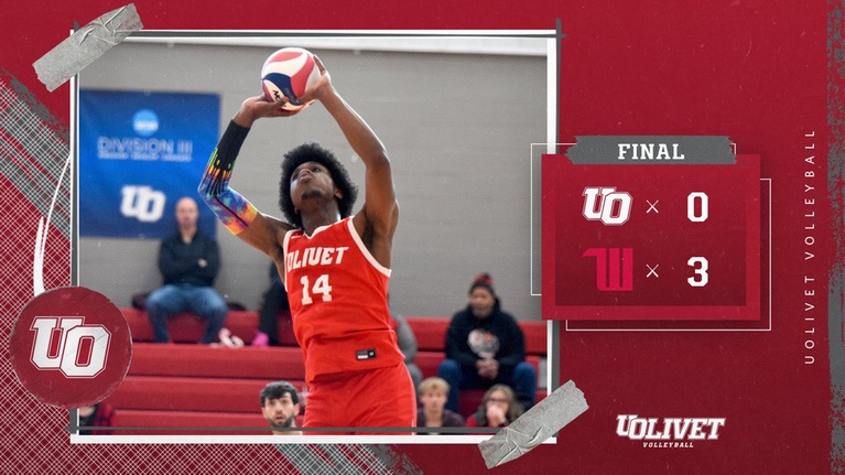 Men’s Volleyball: Olivet defeated by Wittenberg in three sets