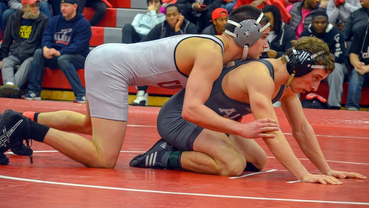 Grimsley’s pin pushes wrestling team over Alma, 19-18