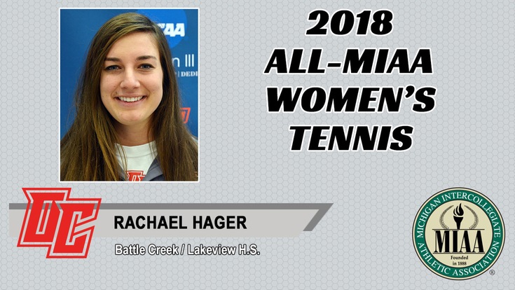 Hager earns All-MIAA Second Team honors