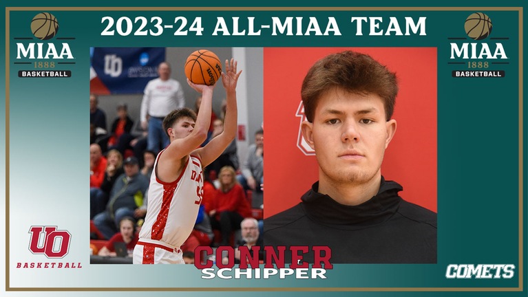 Schipper earns All-MIAA Men’s Basketball honors