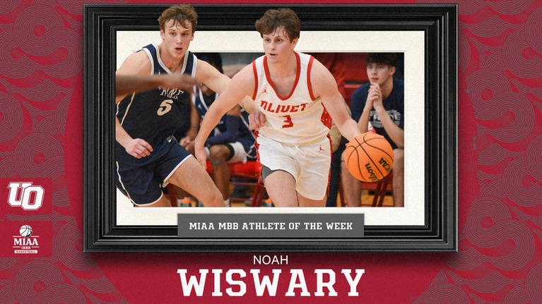 Wiswary named MIAA Men’s Basketball Athlete of the Week