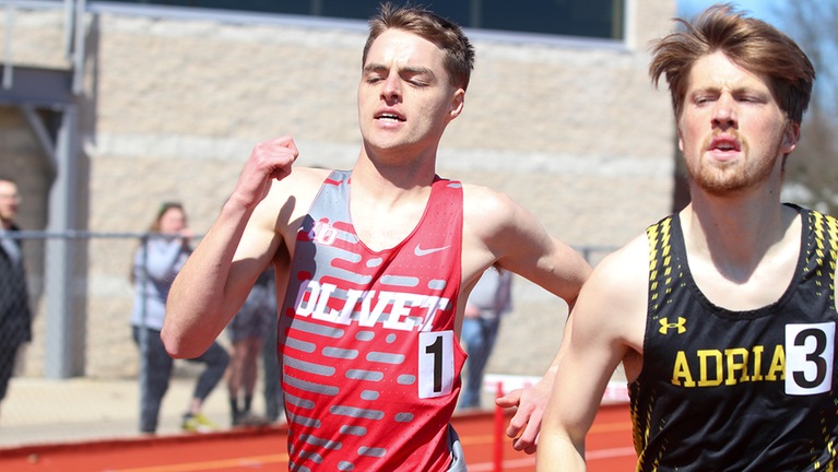 Men’s Track and Field: Olivet places second at Hillsdale Invitational
