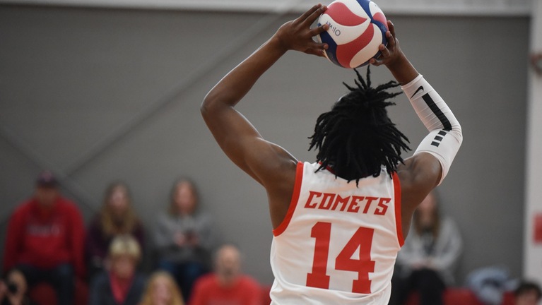Men’s volleyball team upended by Fontbonne in three sets