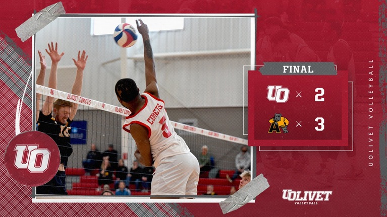 Men’s Volleyball: Olivet loses five-set thrilling match to Adrian