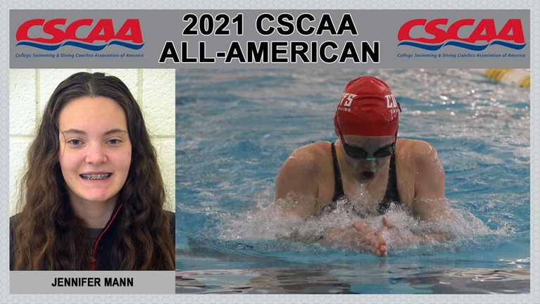 Olivet College’s Mann named to CSCAA All-American Team