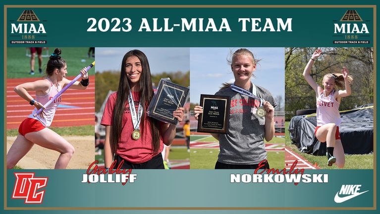 Olivet College’s Jolliff and Norkowski named to 2023 MIAA Outdoor Track and Field Team